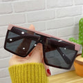 Lucky MNT73 Children Big Square Sunglasses Boys Girls Large Shades Kids Sun Glasses