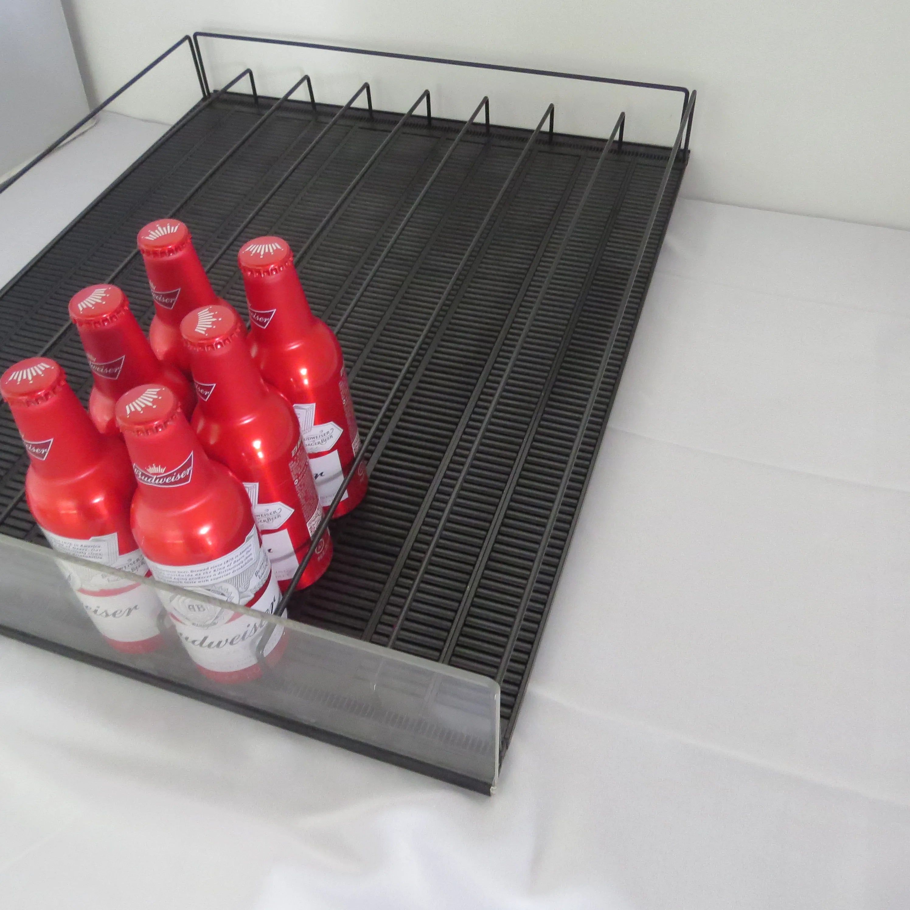 Hookei Auto Feed Track Abs Gravity Roller Pe Coated Refrigerator Shelves for Refrigeration Freezer Parts Spare