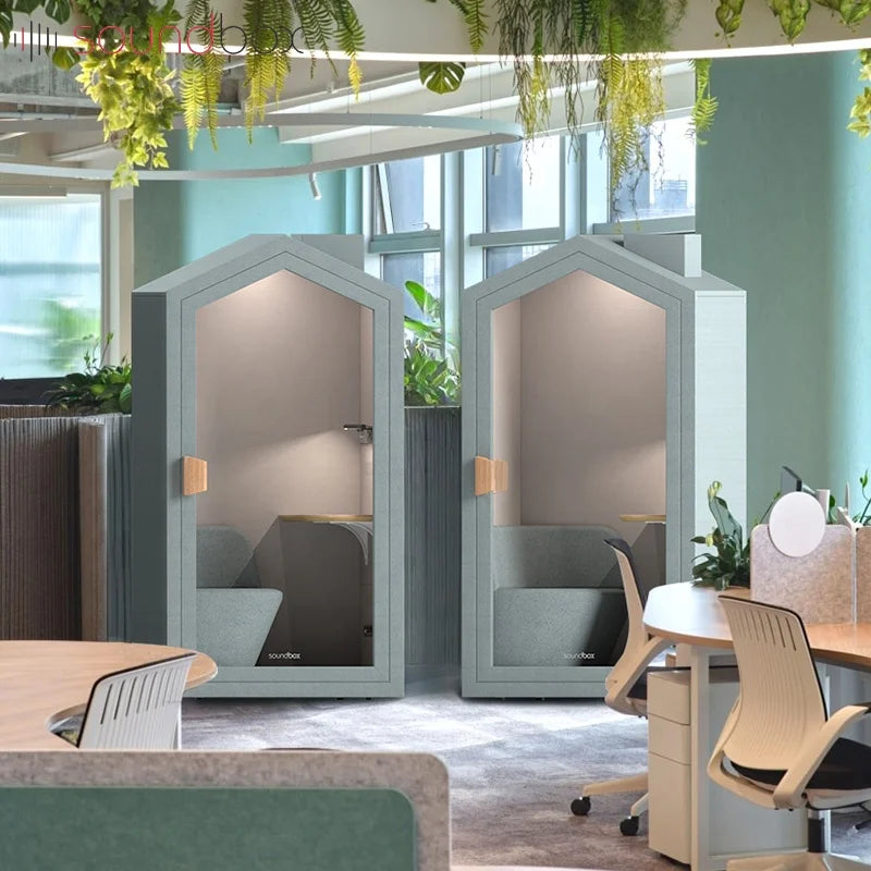 Turbo Fresh Air System House Pod Home Office Eco-friendly Pod Work Office for Sale Acoustic Soundbox Booth