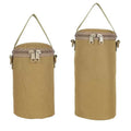 Portable Round Transport Bag Durable Polyester Storage for Camping Lamp & Propane Tank Zippered Outdoor Gear Case