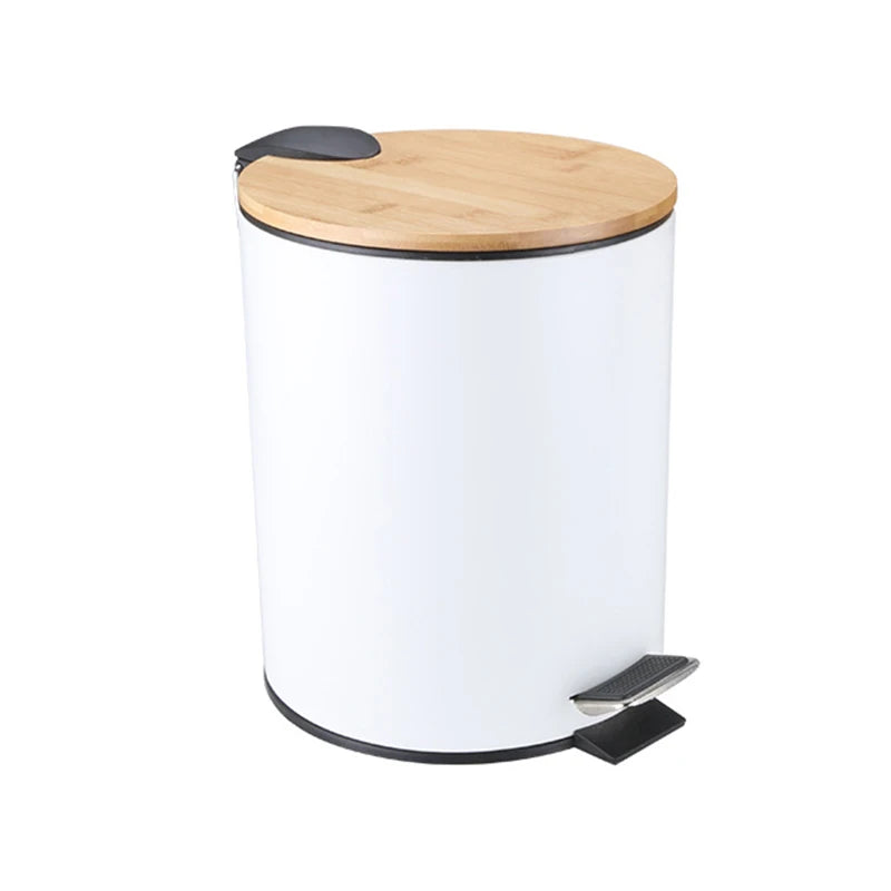 Professional Manufacture Indoor Commercial Dust Bin Pedal Stainless Steel Rubbish Bin Home   Kitchen Garbage Waste Trash Can