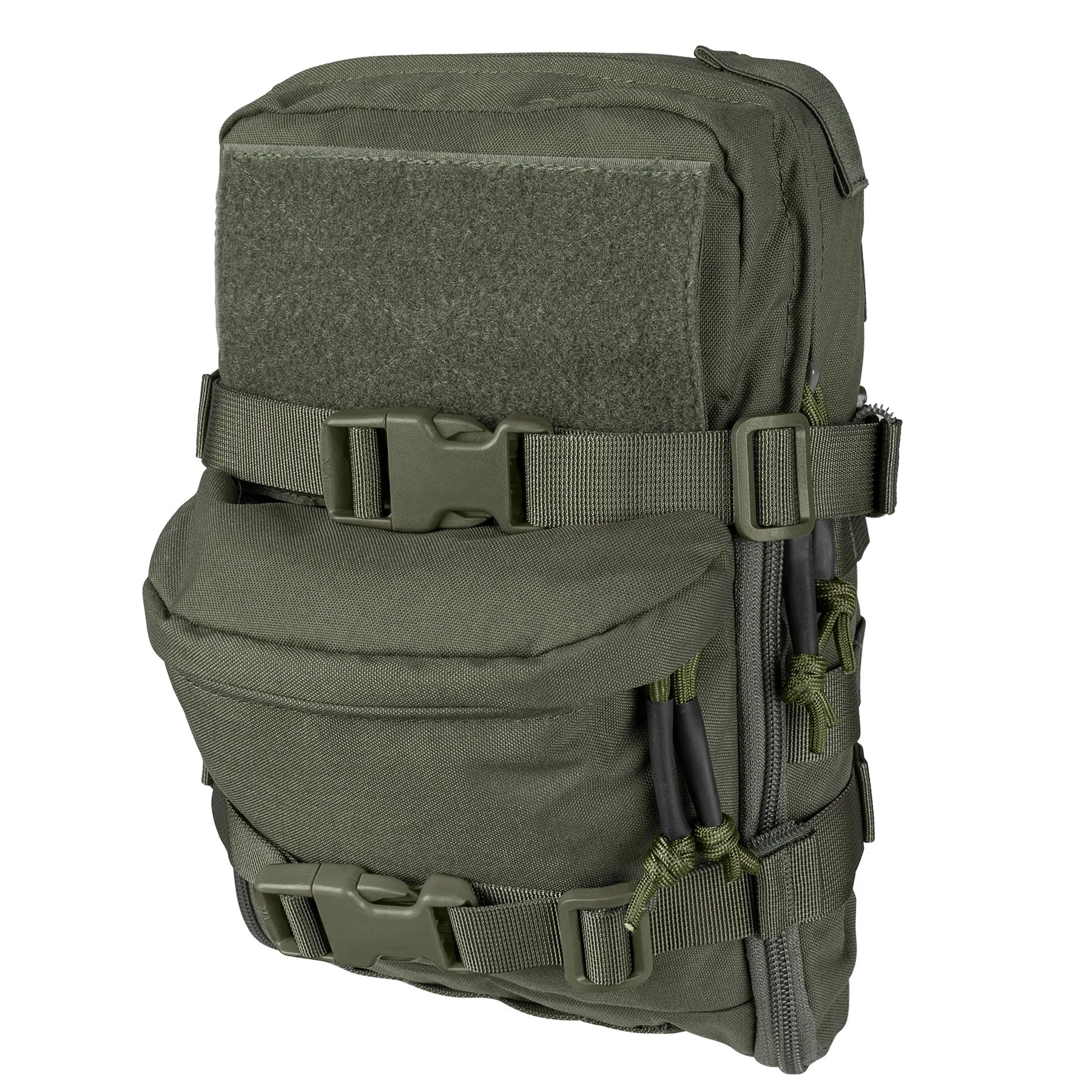 IDOGEAR Mini Tactical Camo Backpack Water Reservoir Bag Water Bladder Pouch Ranger Green MOLLE Hydration Pack for Tactical Vest