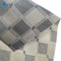 UV Resistant Fabric Bags Oxford Material Polyester Pu Coated Fabric Plaid Jacquard