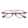 Special Titanium Model 7041 Vintage Round Lens Solid Lightweight Unisex Double Bridge Optical Eyeglasses Frames