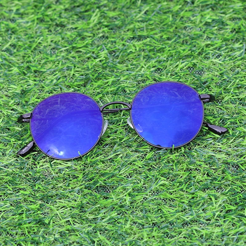 Color Change Photochromic Anti Blue Light Blocking Round Computer Gaming Eyeglasses TR90 Frame Unisex MegaBDM