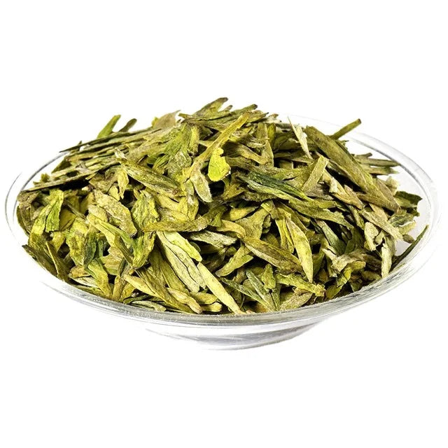 Premium Quality Early Spring Organic Longjing Green Tea Chinese Famous Health Tea Zhejiang Loose Bulk Box Bag Packaging Raw