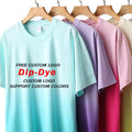 Lightweight Multi-Sizes Polyester O-Neck Graphic Custom Logo Men T Shirts