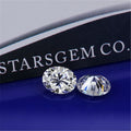 Starsgem Oval Shape Fancy Moissanite Brilliant Cut 0.5CT 1CT 2CT 3CT 4CT 5CT D/VVS Loose Moissanite Gemstone for Jewelry