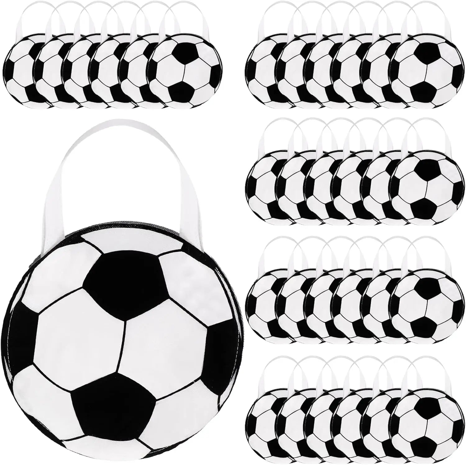 Wholesale Easter Decor Customize Football Base Ball Soccer Party Favor Bag Felt Easter Baskets Felt Sport Goody Candy Gift Bags