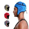 Adjustable EVA Padded Rugby Headgear Football Goalkeeper Soft Head Protective Helmet Protector