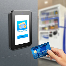IP65 IK09 Outdoor Payment Terminal Integrated Cashless QR Code Waterproof Quad-Core Unattended POS for Bus Ticket Validator CM30
