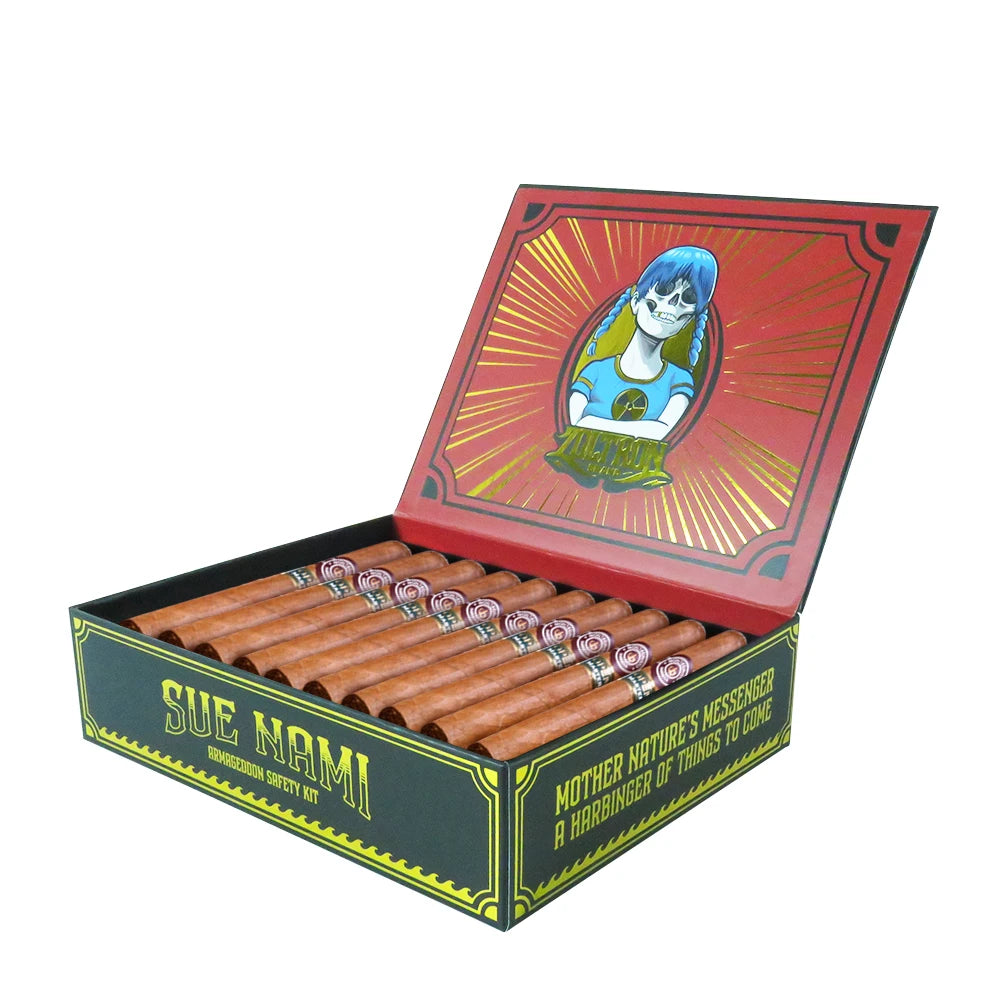 Elevate Your Brand Image Premium Rigid Luxury Quality Cigar Paperboard Boxes Gold Foil Matt Lamination Embossing Handled Design
