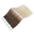 Manufacture Price Double Drawn Ombre Color Brazilian Extensions Tape Hair Human Virgin Remy Tape in Hair Extensions
