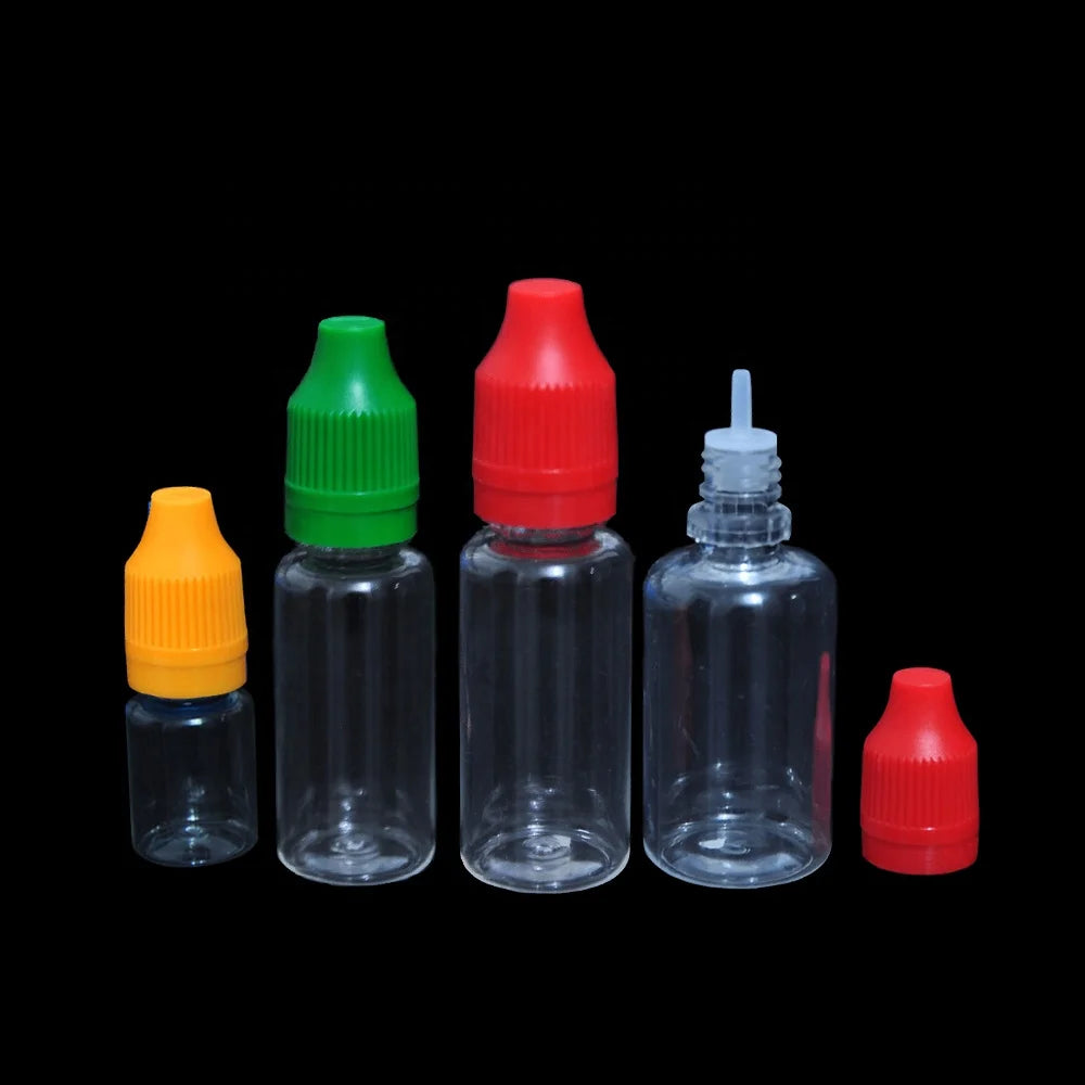 Quality HDPE/LDPE Squeezable PE PET Plastic Dropper Bottles 5ml 100ml Manufacturing Liquid 50ml 60ml 80ml 100ml Plastic Bottles