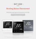 Becasmart BHT-2000 Knob Thermostat Tuya Floor Heating Controller Wifi Smart Thermostat Digital Wireless Termostato for Heating