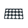 FOR Y 3*5 18650 Cylindrical Lithium Battery Connector Holder Bracket 16 Cell DIY Battery Storage Box ABS+PC Material Black LCD