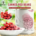 Doking Factory Wholesale Canned Red Beans Ready-to-eat Sweet Adzuki Bean for Bubble Tea Toppings and Dessert Ingredients