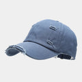 Custom Embroidery Logo Acceptable Blank Solid Colour Dad Gorras Sports Cap Worn Out Trucker Hats Cotton Distressed Baseball Cap