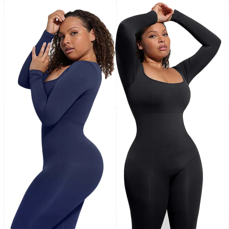 HEXIN Custom Seamless One Piece Casual Fitness  Sport Wear Yoga Set Women Jumpsuit