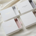 PandaSew Custom Logo Printed Cardboard Paper Drawer White Luxury Paper Necklace Earring Jewelry Box Packaging