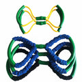 Gymarts Latex Resistance Band for Women 8 Word Shape Elastic Chest Expander