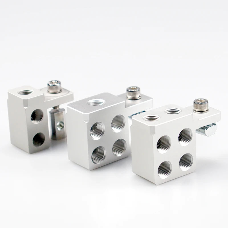 Customizable OEM Pneumatic Bus-Plate Multi-Pipe Air Distribution Source Base Multi-Pass Breaker Shunt Automated Accessories
