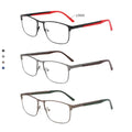Ultra Light Blue Sport Metal Eyeglasses Unisex Optical Prescription Glasses for Adults Myopia Glasses for Outdoor Sport Fishing.