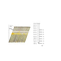 Manufacture Supply Decorative Wooden Framing Galvanized Plastic Steel Nails 21 Degree 2 3/8*.113' Iron Shank Type Ring