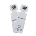 Custom Print logo Fragrance Sample Kit Testing Paper Card Perfume Bottle Shape Tester Paper Strips