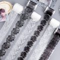 6 Rolls of Tape Per Box Beauty Flower Series Lace Border Stickers Scenic Handbook Tape