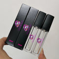 Hot Sale 10ml Big Brush Wand Lipgloss Packaging clear Short Lip Gloss Container Tubes with Wands