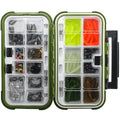 SNEDA All in One 221pcs Fishing Set Waterproof Fishing Accessories Kit With Tackle Lure Box