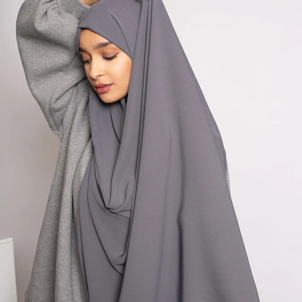 Ready for Stock Muslim Women Shawl Medina Silk Premium Quality Thick Medina Silk Scarf