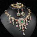 Infinity Stone Gem Necklace Fashion Indian Jewelry Sets