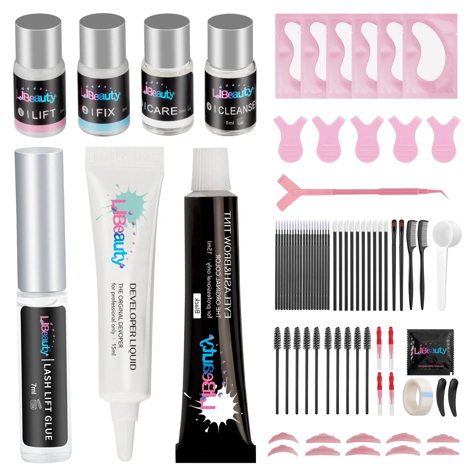 Lash Lift and Tint 4 in 1 Rapid Eyelash and Eyebrow Eyes Beautiful