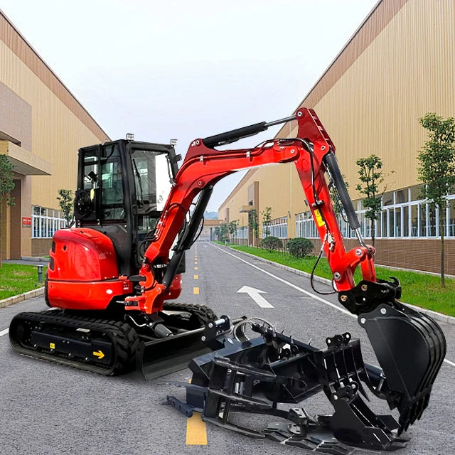 Mini Excavator 3 Ton Supplier Crawler EPA Euro5 Kubota Engine Digger Free After Sale Farm Excavator Machine Prices