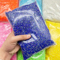 Wholesale Bulk Package Non Hot Fix Strass Flatback Crystal Stones Jelly Pink AB Resin Rhinestones Shoes Bags 2mm 3mm 4mm 5mm 6mm