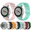 18mm 20mm 22mm Silicone Strap for Garmin Vivoactive 4 4S Vivoactive 3 Venu Forerunner 645 245m Band Bracelet Samsung Active 2