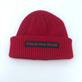 OEM Custom Winter Hat Unisex Knitted Beanie Hats Fashion Jacquard Soft Knitted Beanie