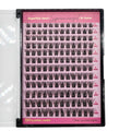 Handmade Fluffy Pre-cut Segment Mink Cluster Lashes Kit Wholesale Diy Lash Extension Kit Private Label Lash Clusters