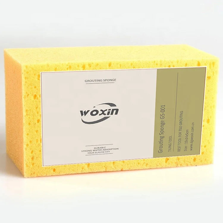 WOXIN Rectangle PU Eco Reusable Non Scratching Multi-use Car Wash Tile Grouting Scrub Cleaning Sponge