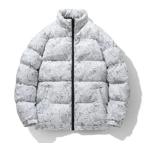 Men's Down Jacket Cotton Jacket Casual Thickened Warm Bread Coat Fashion Streetwear Brand Clothing