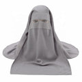 Zifeng OEM Tejido Bufanda Autumn Hot Selling Headwear Mask Chiffon Muslim HIjab