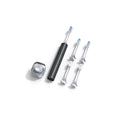 Recycle Carbon Fiber Handle Pressure Sensor Turn ON/OFF Wireless Rechargeable Electric Toothbrush