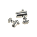 Stainless Steel Anchor Fastener Pin for Aluminum Profile | SUS304 Material | Clean & Hygienic Connection