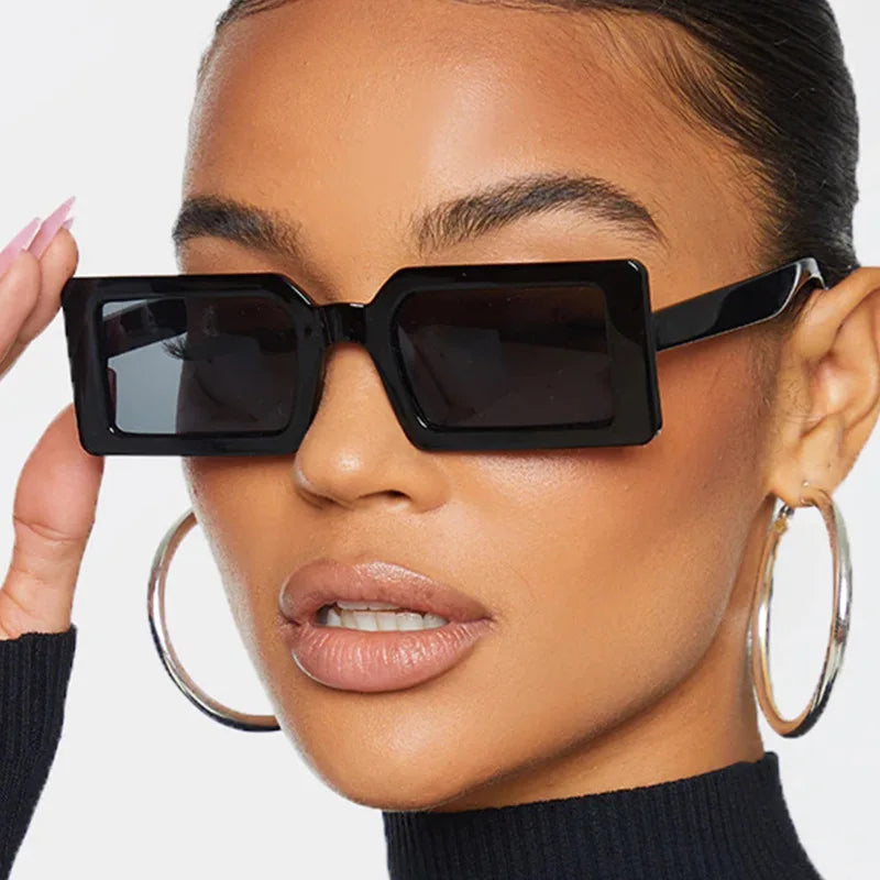 ADE WU XY98040 Small Frame Square Sunglasses Women Rectangle Candy Color Sun Glasses Custom Own Logo Sun Glasses
