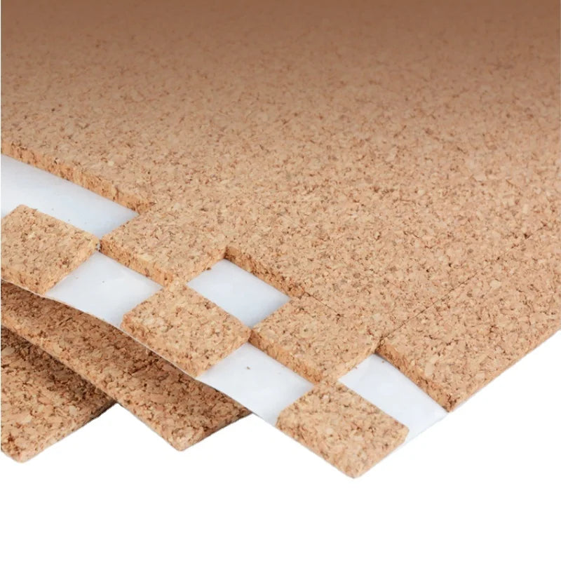 SYI-1830 Industrial Glass Protection Cork Spacer Separator Pads Sticky Backed Cork Cushion Pads Protective & Cushioning Material