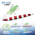 MISTER JIGGING Manufacturing 60g 80g Fishing Lures Saltwater Metal Jig Lure Metal Fishing Jig
