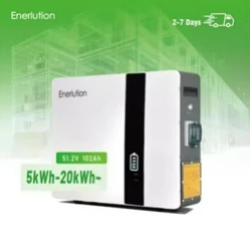 OEM ENERLUTION LiFePO4 Solar Battery 48V 51.2V 100Ah 200Ah EU Warehouse Fast Shipping for Solar Kit and Hybrid Inverter