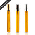 2024 Hot Sale 3ml 5ml 10ml Portable Spray Perfume Refillable Pump Bottle Glass Aluminum Airless Glass Amber Bottles